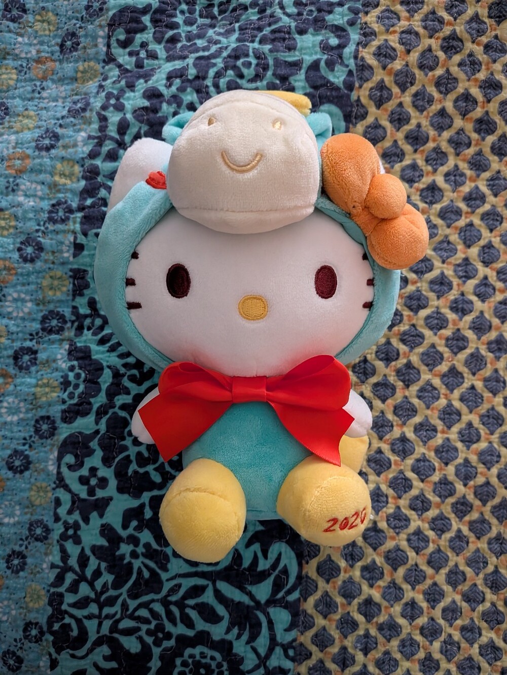 Sanrio Hello Kitty Year of The Horse Blue Plush